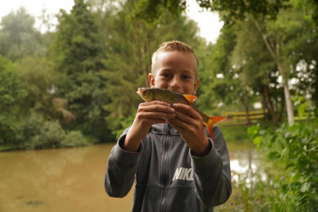 Saevis Tranquillus In Undis In De Ijsvogel Villa Diffelen Buitenkant foto